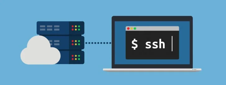 اتصال سرور به پروتکل SSH