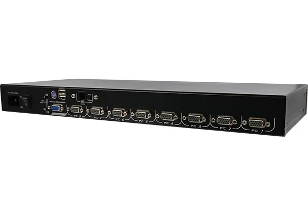 آموزش اتصال به سوییچ KVM - مدیریت سرور از راه دور
